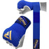 RDX 75CM GEL INNER GLOVES WITH WRIST STRAP/Blu-1